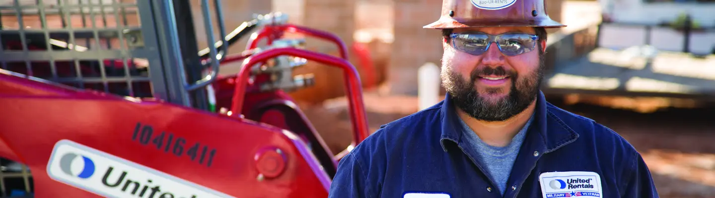 Employé de United Rentals
