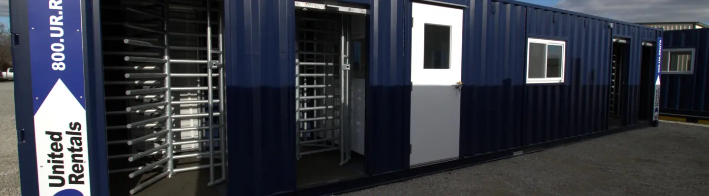 tourniquets intelligents sur un chantier