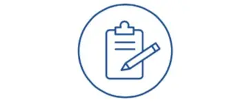 icône de crayon et presse-papiers