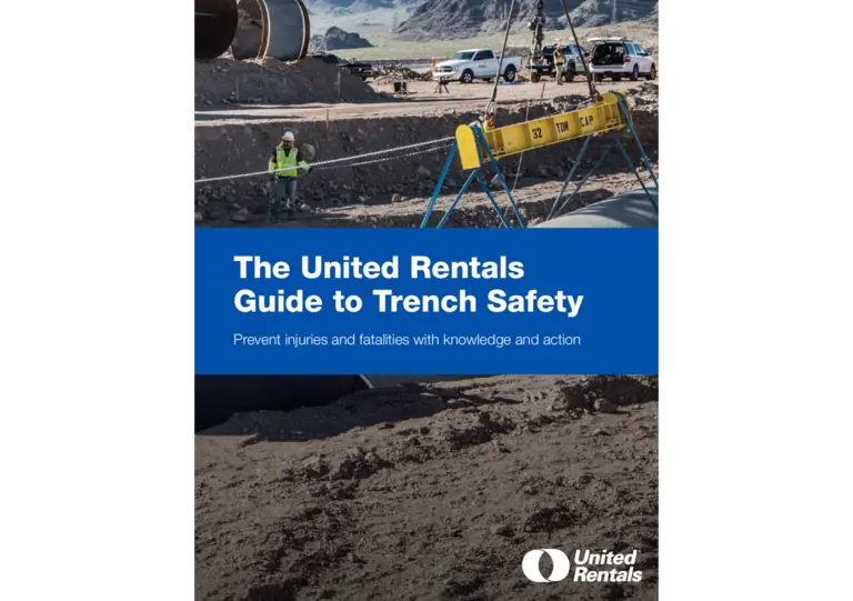 couverture du guide électronique sur la sécurité des tranchées