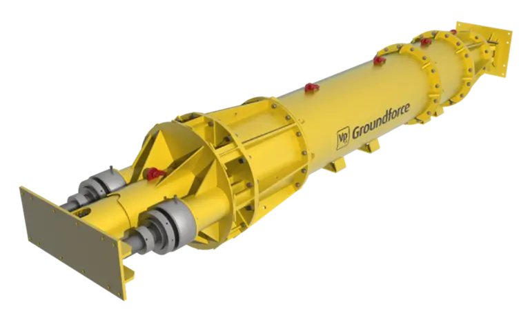 Vérin hydraulique de 750 tonnes