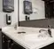 Table de toilette d’une remorque toilettes d’événement à 13 stations