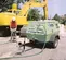 Chantier avec compresseur