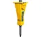 Casseur hydraulique pour mini-excavatrice ATLASCOPCO jaune et gris 227 kg