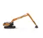 Excavatrice CASE orange et grise 32,2 à 38,1 t