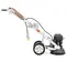 Rectifieuse à béton électrique à conducteur accompagnant Husqvarna blanche