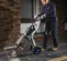 Marteau de démolition et chariot de décapeuse à carrelage MAKINEX vert et argent, classe de poids 15,9 kg
