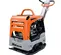 Compacteur à plaque vibratoire réversible Multiquip orange