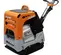 Compacteur à plaque vibratoire réversible Multiquip orange