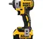 Clé à chocs DEWALT jaune, noire et grise, 0,9 cm, sans fil, électrique