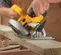 Scie circulaire DEWALT jaune, grise et noire, 17,8 cm, électrique