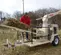 Souffleuse à paille FINNCORP beige, essence, 7 tonnes