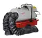 Radiateur FROSTFGHTR gris et rouge, 420 000 à 500 000 BTU/h, diesel/essence, avec conduit