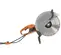 Ébouteuse à béton électrique 35,5 cm Husqvarna orange