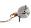 Ébouteuse à béton Husqvarna orange, 22,8 cm, électrique