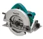 Scie circulaire MAKITA verte et grise, 17,8 cm, électrique