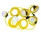 Guirlande d’éclairage Southwire avec lumières blanches rondes et cordon jaune, 15 m