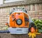 Souffleur à dos Stihl orange et blanc