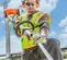 Unité d’alimentation multitâche portative STIHL orange, noire et blanche