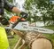 Scie à chaîne STIHL grise et orange, 46 cm, essence