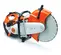 Ébouteuse à béton STIHL orange, blanche et noire, 35,6 cm, essence