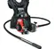 Vibrateur à béton à dos WACKER noir et rouge, 2,5 ch, essence