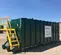 Mini réservoir de fracturation WICHITA vert et jaune, 31 797 L