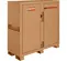 Boîte à outils sur mesure 1 331 L Knaack brune