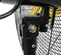 Ventilateur sur pied Pinnacle noir et jaune, 61 cm