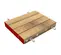 Tapis longeron en bois Yak brun