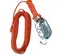 Lampe portative grillagée avec cordon SOUTHWIRE rouge et argent, 110 V, électrique