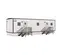 12 m x 3 m Remorque de bureau, 2 bureaux