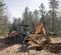 Orange and black CASE 90-105 HP Backhoe Loader, 14-16 ft. profondeur de creusement, Extendahoe