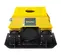 Compacteur à plaque vibratoire pour pelle rétrocaveuse Epiroc jaune et noir