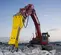 Casseur hydraulique pour excavatrice Epiroc jaune