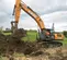 Excavatrice CASE orange et grise 32,2 à 38,1 t