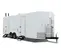 White Satellite 5-8 Station Laundry Trailer