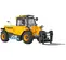 Yellow JCB electric variable reach forklift