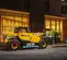Yellow JCB electric variable reach forklift