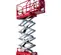 Red MEC 25 foot electric micro Scissor Lift