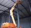 Nacelle élévatrice articulaire JLG orange