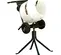 White Multiquip electric concrete mixer