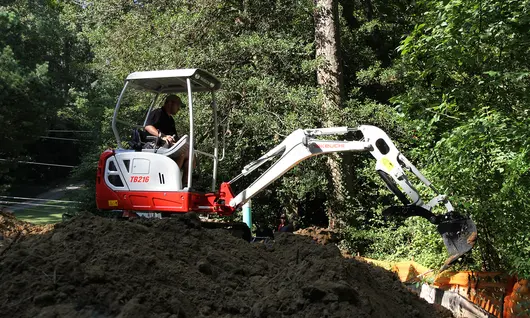 Mini-excavateur 