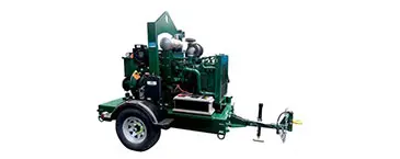 Pompe assistée par dépression, 15,26 cm, alimentée au diesel