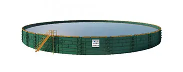 Réservoir modulaire, 3,8 millions de litres