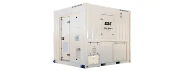 Banc d’essai résistif/réactif réseautable de 1 800 kW