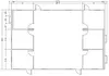 Plan de bâtiment FAST triplex