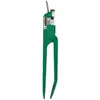 Pince de sertissage des cosses de câble Greenlee verte et argentée, manuelle