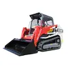 Chargeuse à chenilles compacte Takeuchi rouge