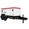 Génératrice remorquable de 145 à 159 kW CUMMINS blanche, noire et rouge, diesel de niveau 4
